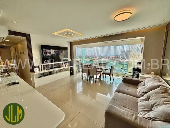 VENDO APARTAMENTO TOTALMENTE MOBILIADO COM 90m², 3 QUARTOS NO BAIRRO DE FÁTIMA - FORTALEZA
