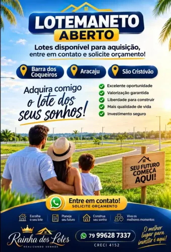 LOTE NO PORTO POXIM - Frente norte, Na parte baixa - RAINHA DOS LOTES