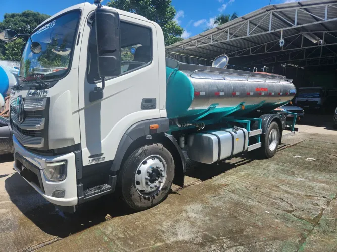 caminhao 2025 foton no chassis ou com pipa tanque 10.000 lts inox