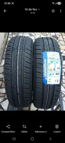 Pneus Kelly (fabricados pela Goodyear ) aro 14