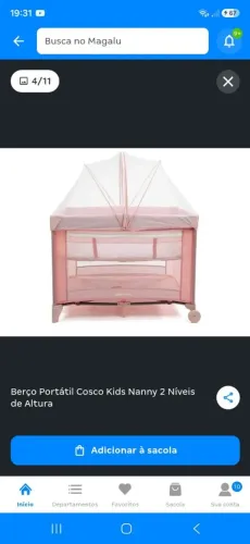 Berço portátil 