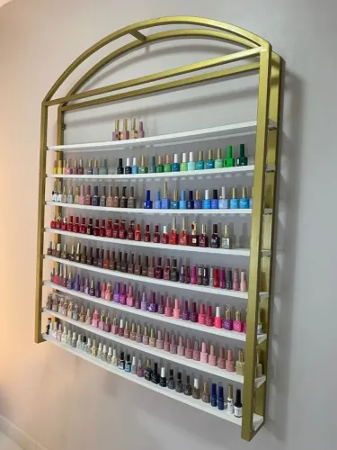 Expositor + 200 Esmaltes (cores diversas)