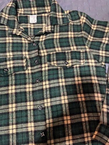 Camisa xadrez flanelada