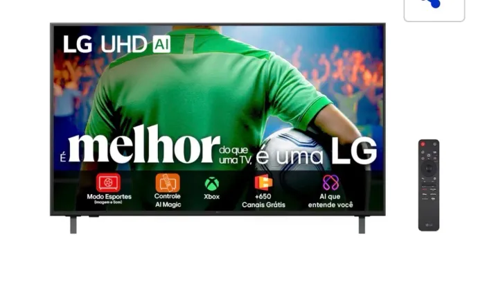 Smart TV 50 polegadas- NOVA