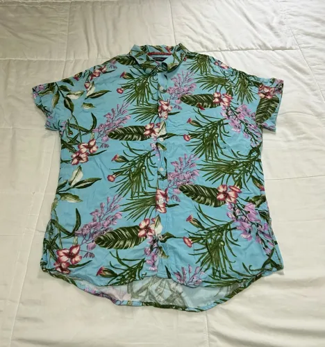 Camisa de botão Reserva floral