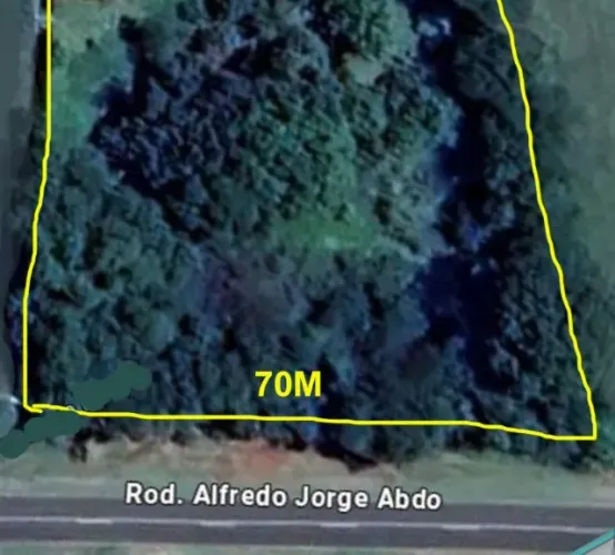 Terreno comercial com 3000m2 de frente à rodovia Alfredo Jorge Abdo