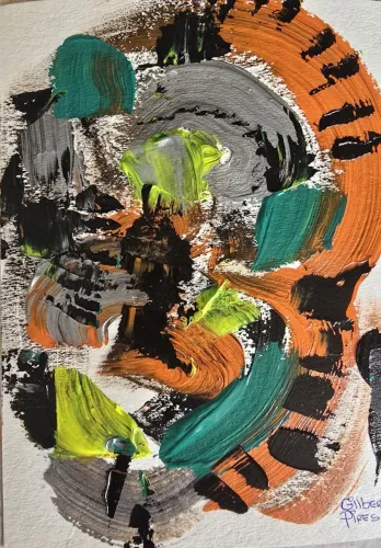 Gilberto pires artista abstrato 