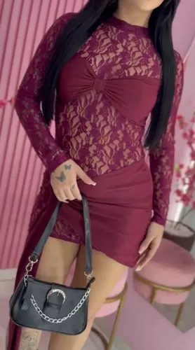Vestido renda 