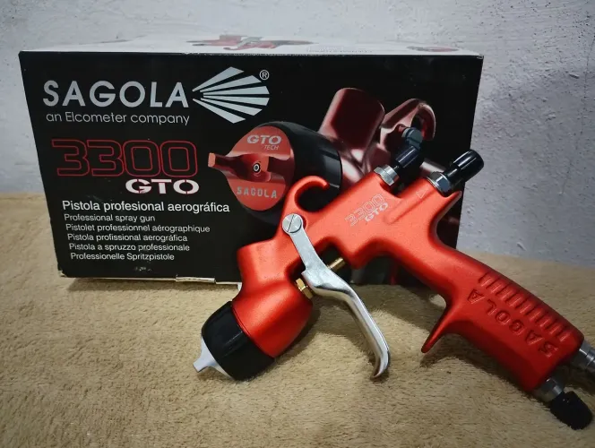 Pistola de Gravidade Profissional Sagola 3300 GTO