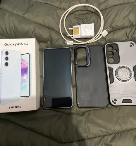 ?Samsung A55 128 gigas 8 gb de ram, Completo.?