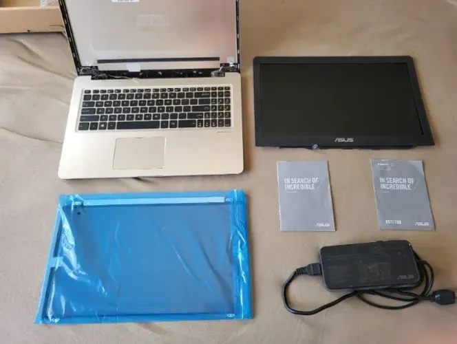 Asus Vivo Book Game Laptop I7, 16GB RAM, Geforce GTX 1050 4G - No estado