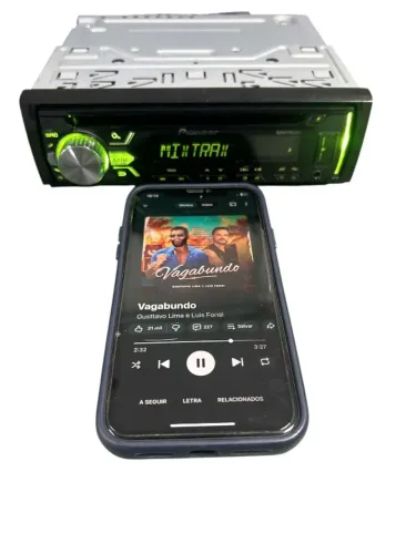 Pioneer Deh-X1Br Mixtrax / Buletooth(interno) Novo