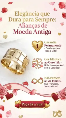 Alianças de moeda Antiga