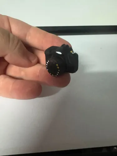 maquina fotografica escala 1/6 para miniaturas