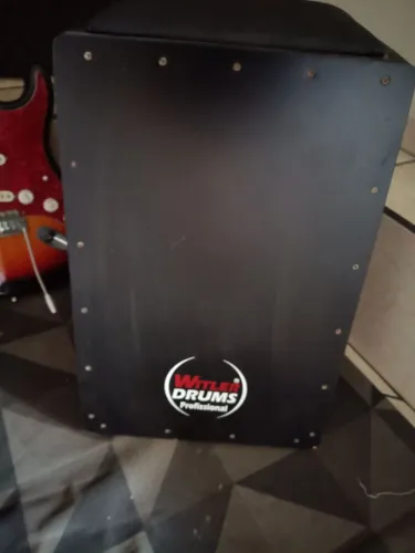 Cajón Elétrico Witler Drums Profissional - Captação Dupla