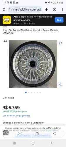 Vendo rodas aro 18