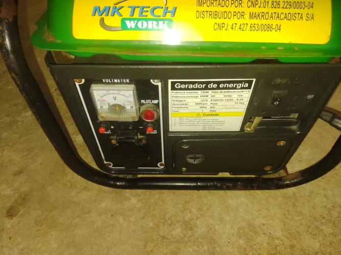 Gerador portátil 2HP 110 volts muito novo barato demais...tá precisando de gerador? é aqui