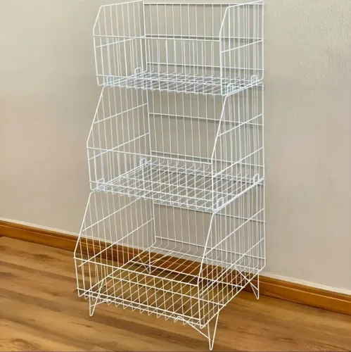 Vendo cesto expositor para loja