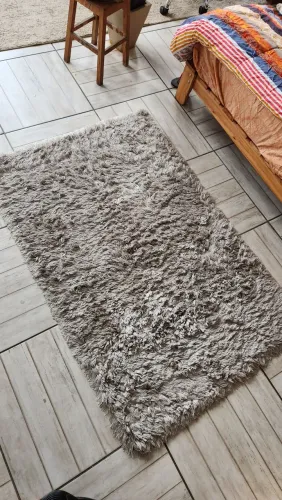 Tapete Felpudo Cinza
