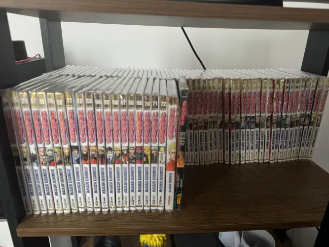 Coleção Naruto Gold 1 ao 72 + Gaiden + Novel