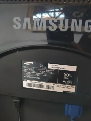 Doação - Monitor Samsung