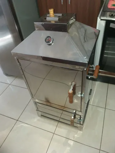 Defumador inox com termostato