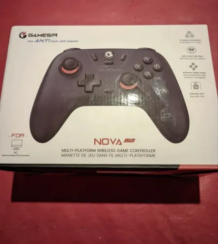 Gamesir T4 Nova Lite - Gamepad sem fio para PC/Ns, cor roxa, espaço, roxo