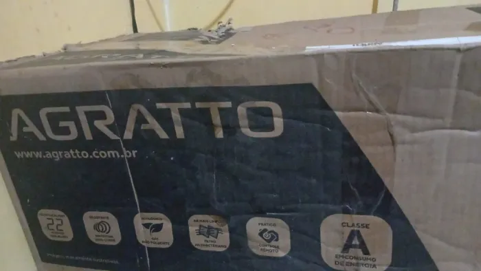 Vendo 1 central de ar AGRATTO 18.000mil nova na caixa , 2.800