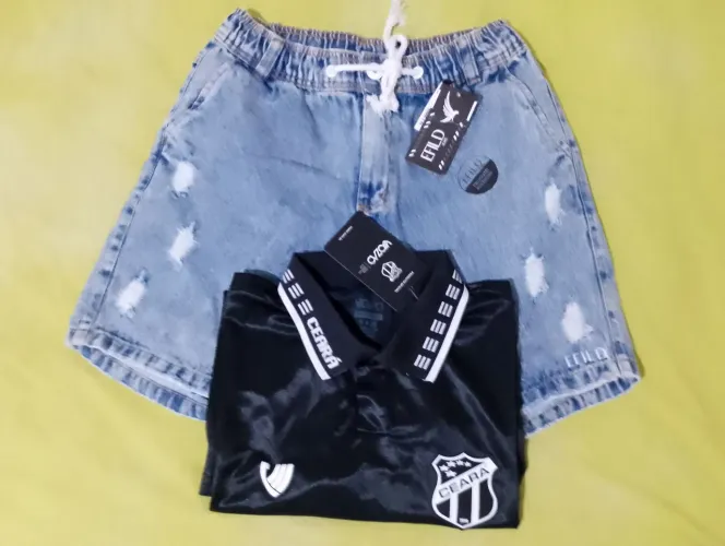 Roupas novas com etiquetas