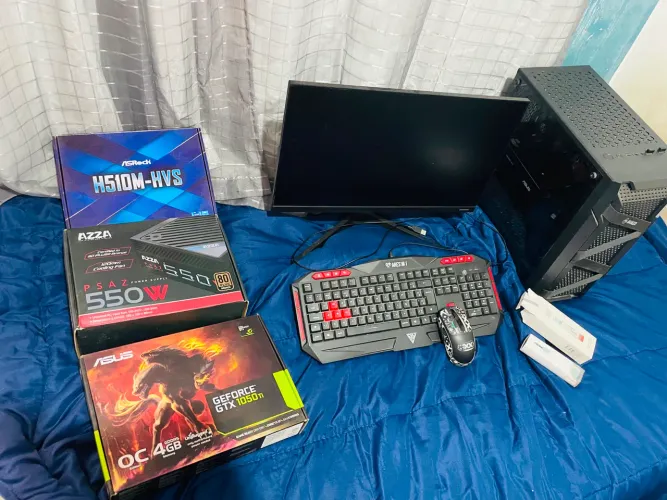 Pc gamer completo + cadeira gamer 