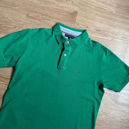 camisa polo tommy hilfiger masculina verde