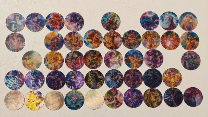 Tazos Cavaleiros Do Zodíaco Dkv Volume 4. 44 de 50
