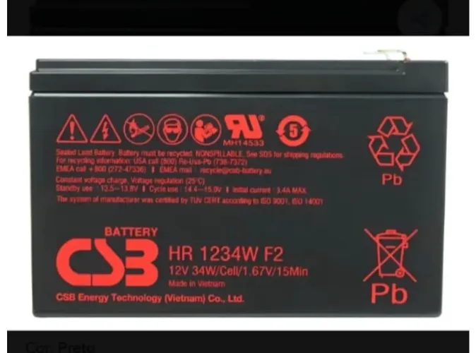 bateria cs3 hr 1234w f2