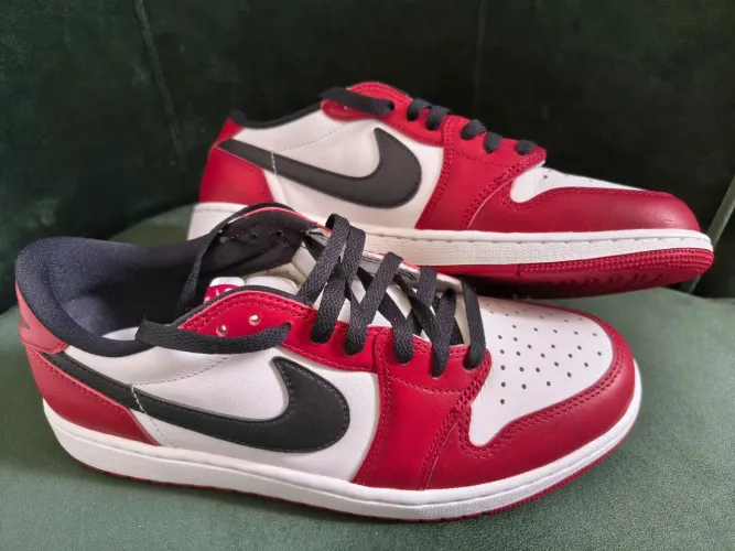 Nike Air Jordan 1 Low Retro OG Chicago 40.5 BR Novo, Não acompanha Caixa 