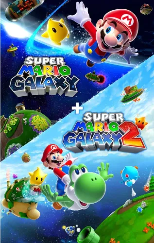 Super mario galaxy 1 e 2