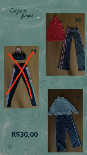 Roupas academia