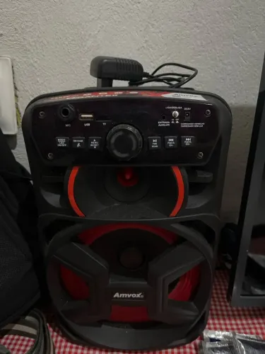 Caixa Amplificada Bluetooth Amvox ACA 221 Gigante II - Bivolt SEMI NOVA