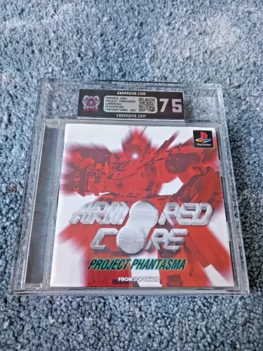 Armored Core Project Phantasma PlayStation 1 Japonês Graduado ESG 75