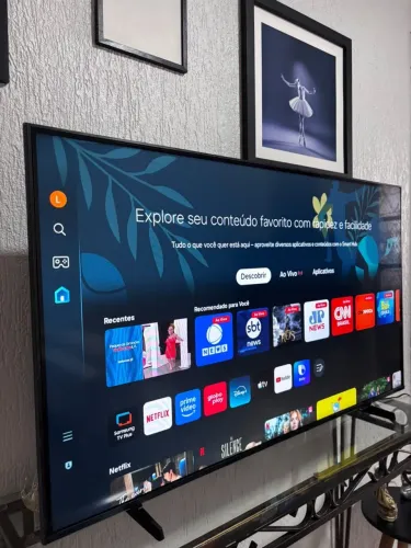 Smart Samsung 4k 50 polegadas com X box integrado , comando de voz e bordas infinitas.