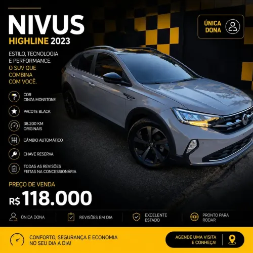 Volkswagen Nivus Highline 1.0 200 TSI Flex AUT 2023