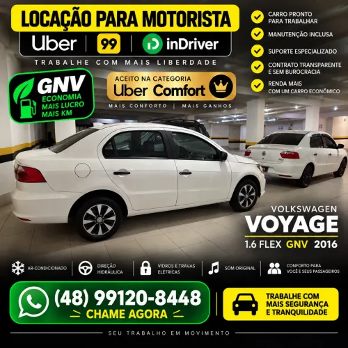 Aluguel motorista Uber