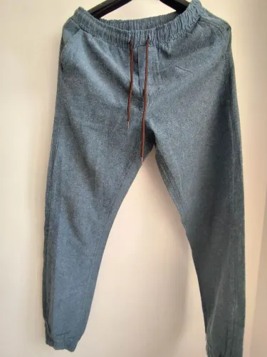 calça de algodão tamanho 40/42