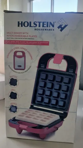 Máquina de waffle 3 em 1