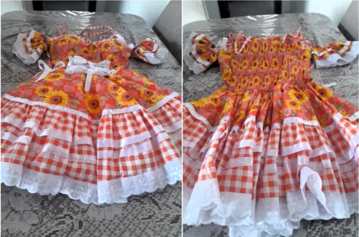 Lindos vestidos Juninos e Festa