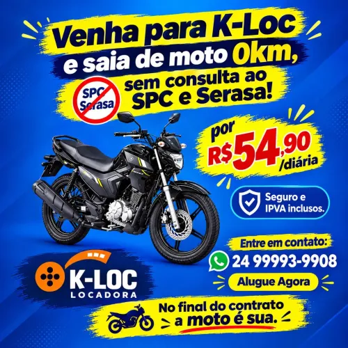 Aluguel de Moto