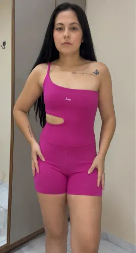 Macaquinho fitness poliamida