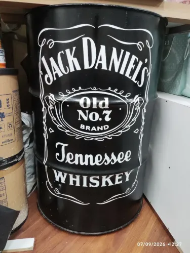 Tambor decorativo Jack Daniels