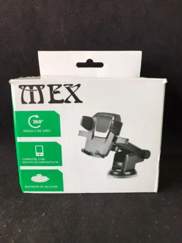 Suporte Veicular para Celular 360° Pescoço Longo - Novo na Caixa