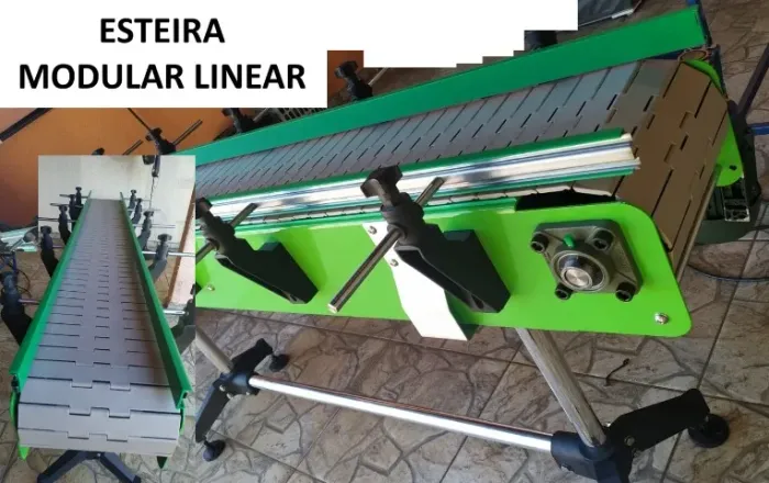 ESTEIRA TRANSPORTADORA INDUSTRIAL "LINEAR"