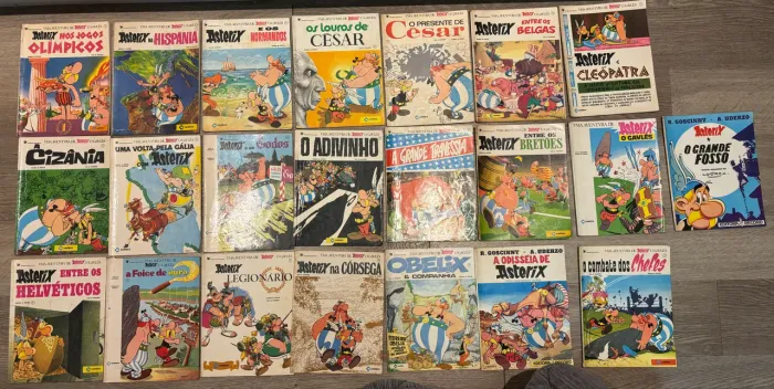 Coleção Revistas Asterix